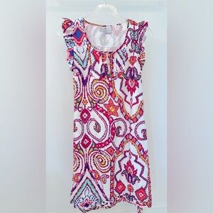 Essentiel Antwerp ikat mini dress